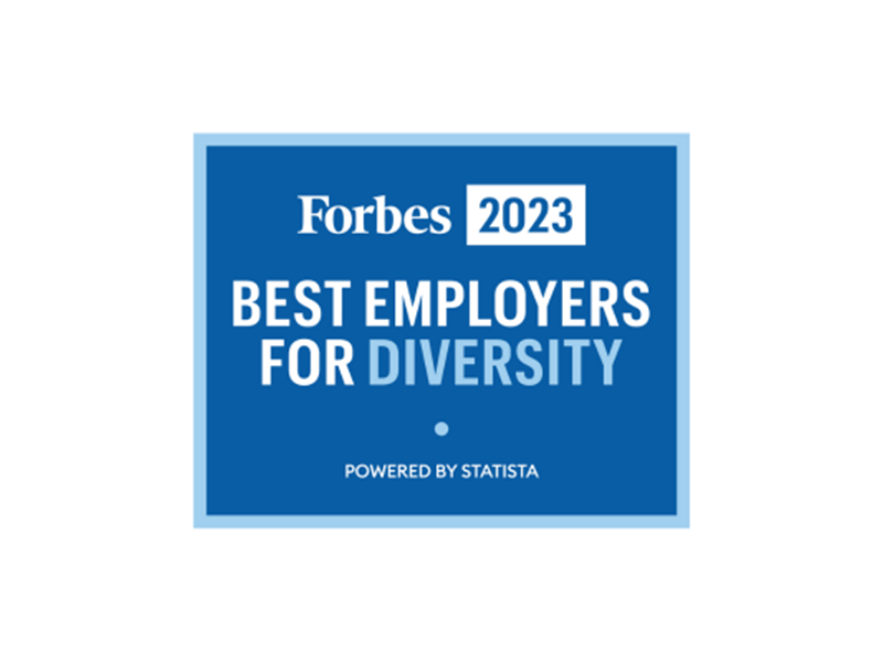 Forbest Best Employers for Diversity 2023