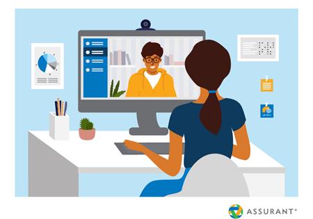 Assurant Blog Header Image Virtual Interview Etiquette