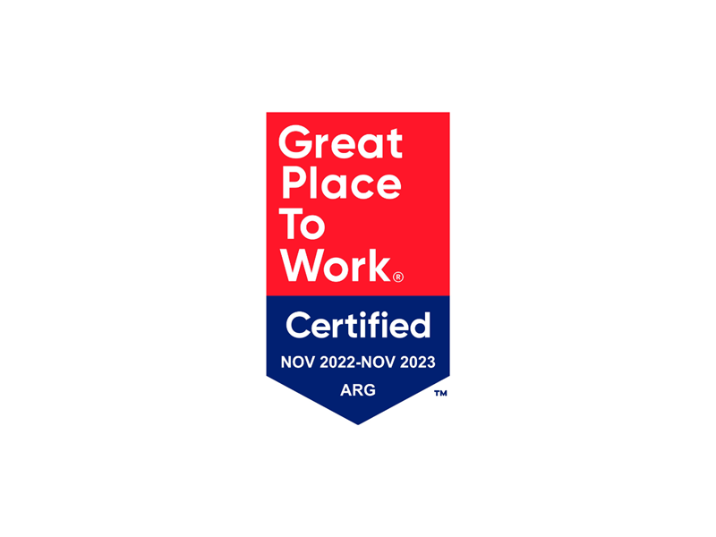 Assurant Great Place to Work Badge for Argentina 2022-2023