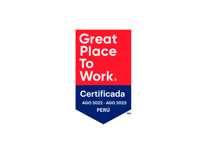 Assurant Great Place to Work Badge for Peru 2022-2023