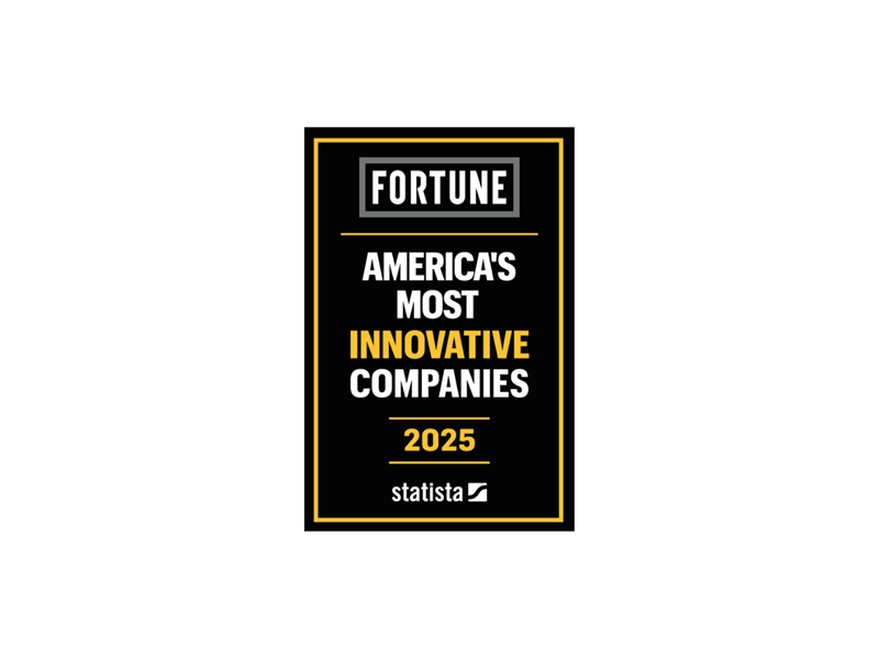 America's Most Innovative Companies 2025 Badge