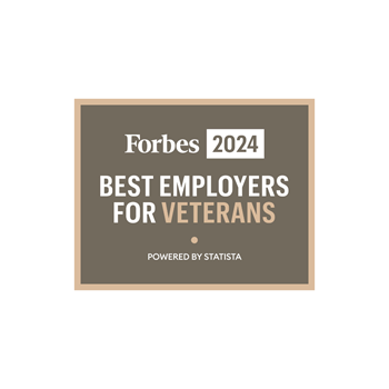 Logo For Forbes Best Employers For Veterans