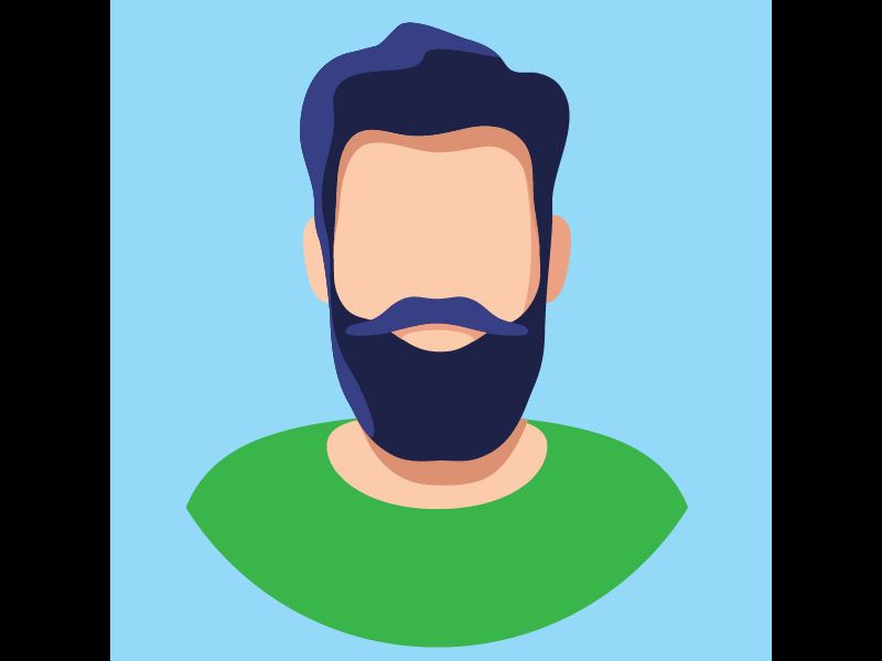 Illustration of employee