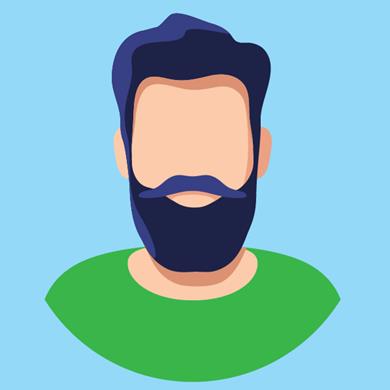 Illustration of employee