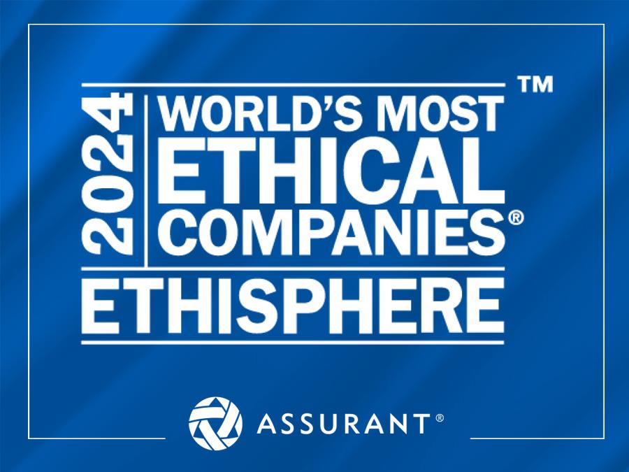 Designed image with logo for Ethisphere World's Most Ethical Companies 2024