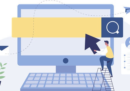 Looking For New Job, Employment, Career Or Job Search Illustration