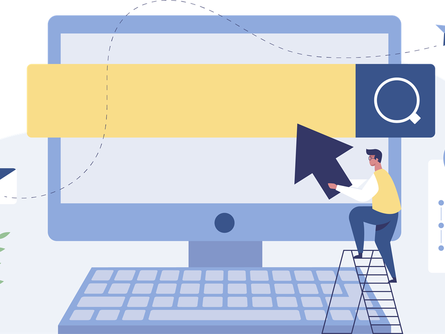 Looking For New Job, Employment, Career Or Job Search Illustration
