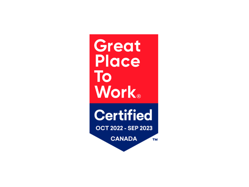 Assurant Great Place to Work Badge for Canada 2022-2023