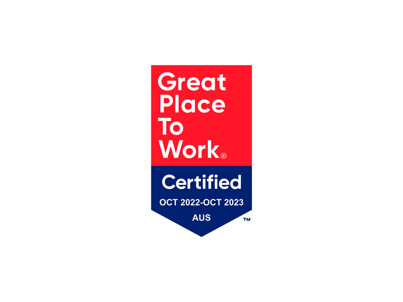 Assurant Great Place to Work Badge for Australia 2022-2023