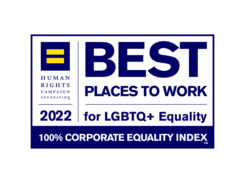 Human Rights Campaign Best Places to Work for LGBTQ+ Equality 2022