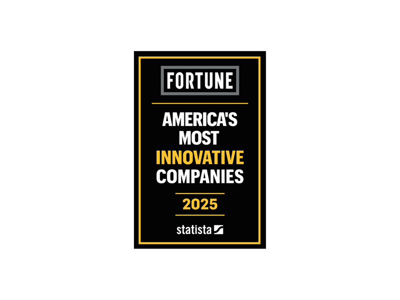 America's Most Innovative Companies Badge