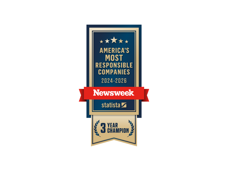 America's Most Responsible Companies Badge